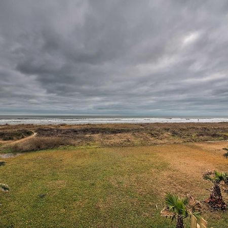 Galveston Beach House With Private Deck And Gulf Views المظهر الخارجي الصورة