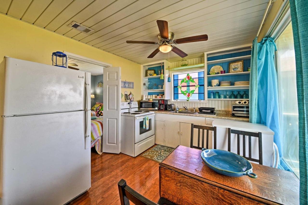 Galveston Beach House With Private Deck And Gulf Views المظهر الخارجي الصورة