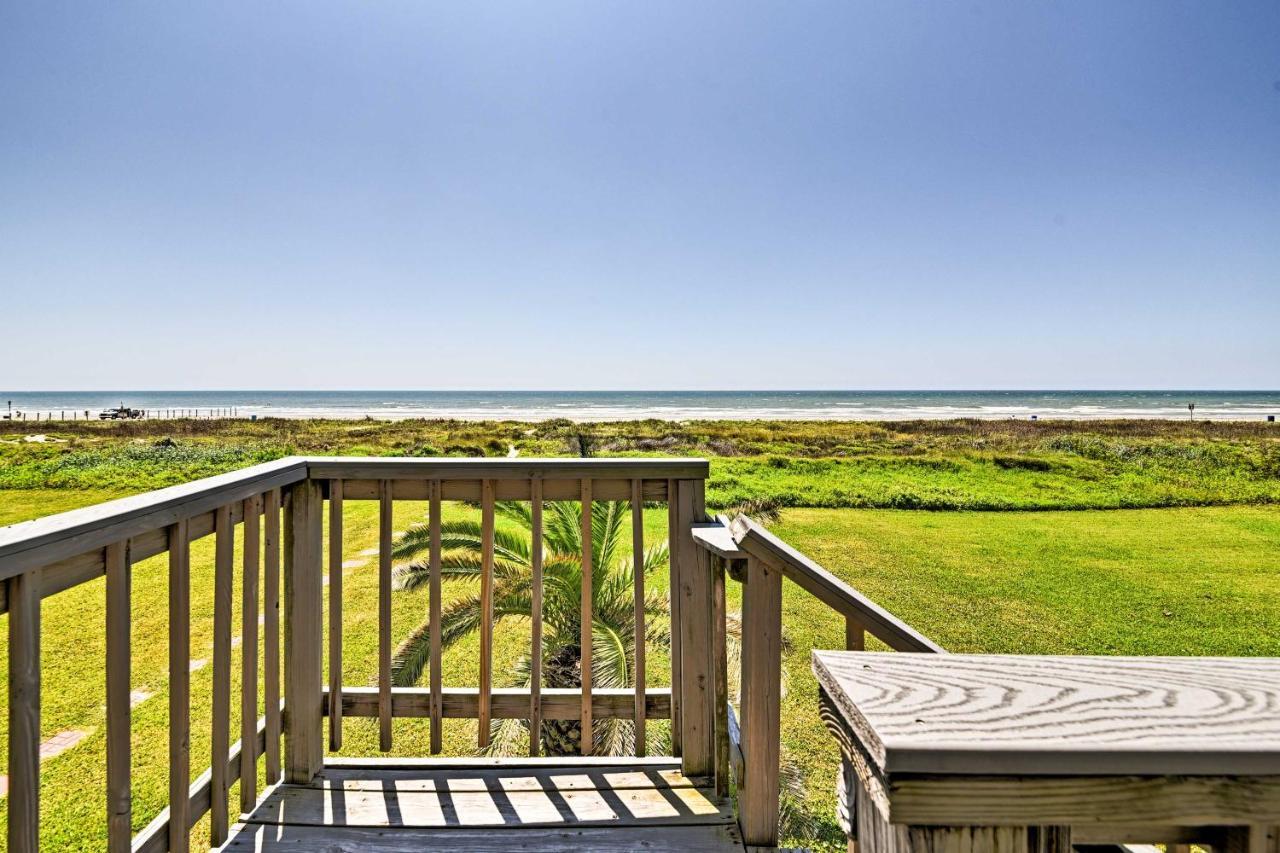 Galveston Beach House With Private Deck And Gulf Views المظهر الخارجي الصورة